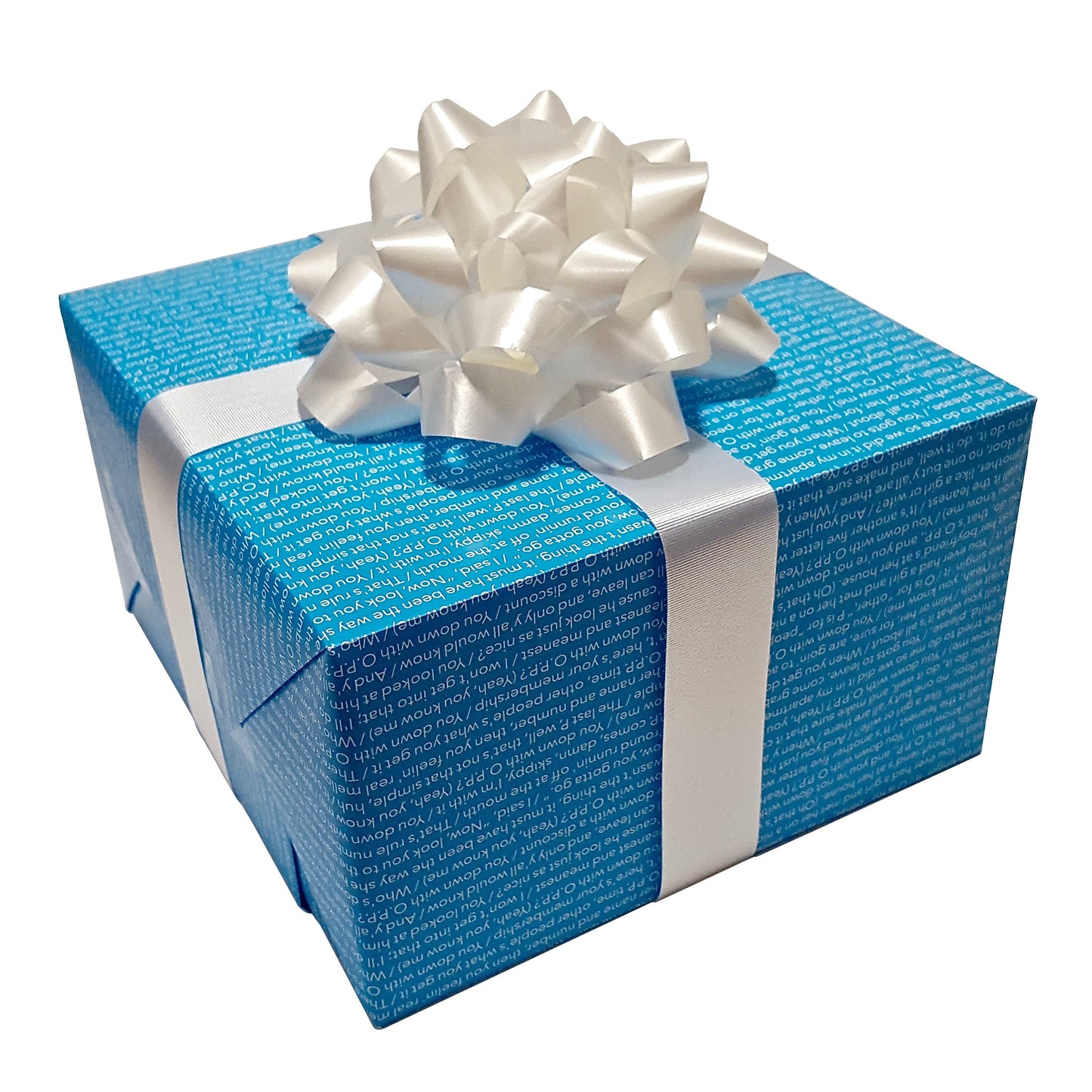 Gift Rap: Officially Licensed Rap Lyric Wrapping Paper