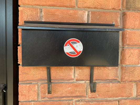 No Flyers Sticker